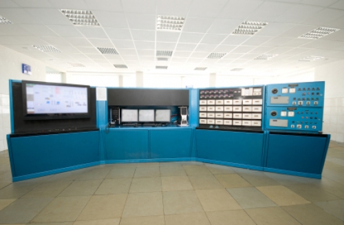 SCADA control panel SCADA control room