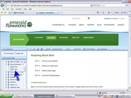 screenshot measurement selection Measurement selection