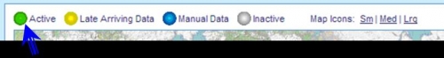 Map icon size