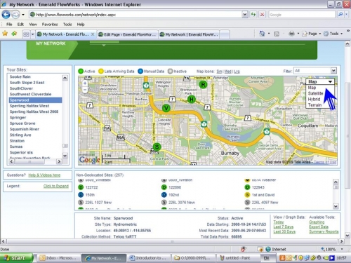 Map view