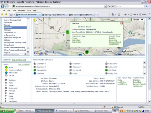 Accessing station tools